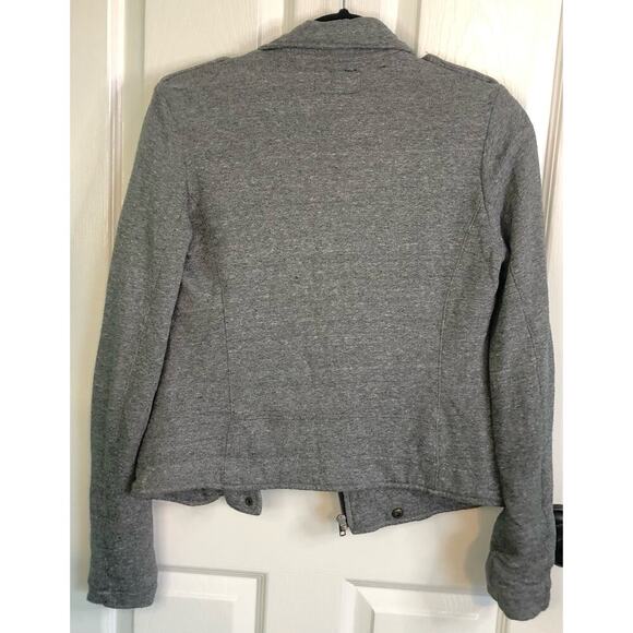 Current/Elliott The Easy Biker Zip Soft Knit Motorcycle Jacket Size 1 (Small) - Picture 7 of 8